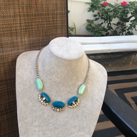 Silver & Blue Necklace - Picture 5 of 11